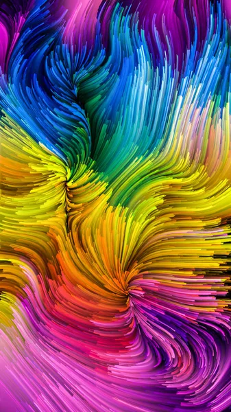 Kolor Ruchu Serii Tło Składające Się Płynnego Wzoru Farby Odpowiednie — Zdjęcie stockowe