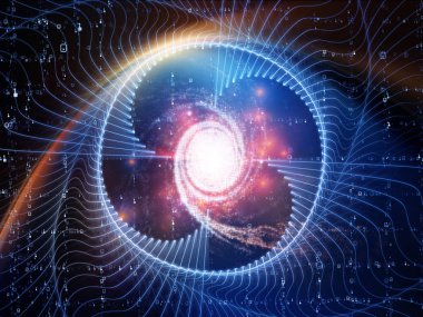 Matematik evren serisi. Basamak ve öğeleri konu alan matematik, bilim, eğitim ve modern teknoloji