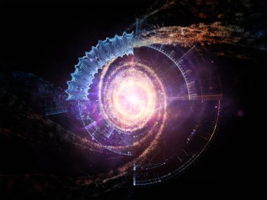 Cosmos dizi elemanları. Uzay ve yıldız matematik, bilim, eğitim ve modern teknoloji konuyla ilgili kompozisyon