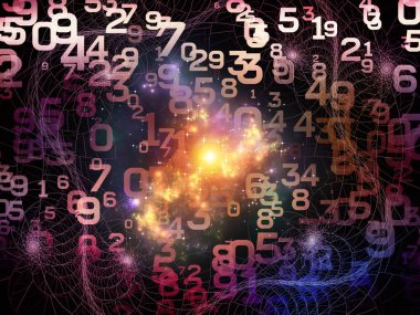 Matematik gerçeklik serisi. Sayılar, ışıklar ve Fraktal desenleri konu, matematik, eğitim ve bilim