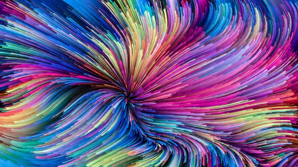 Color Motion Serisi Tasarım Yaratıcılık Hayal Gücü Üzerine Bir Kavram — Stok fotoğraf