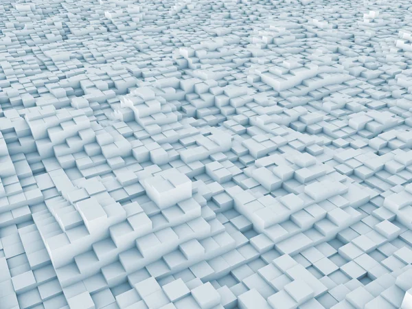 konuyla ilgili bilgisayar grafik çizimi için arka plan öğesi olarak fraktal gürültü ile bozuk uçak ilkel 3D render