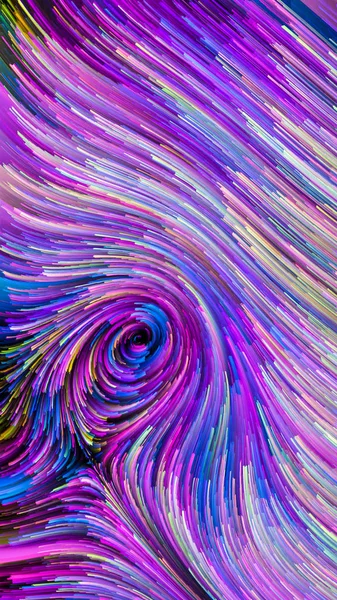 Color Motion Series Abstract Composition Flowing Paint Pattern Suitable Projects — Stock Photo, Image