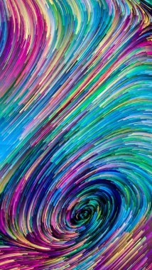 Hareket içinde renk serisi. Akan boya desen tasarım, yaratıcılık ve hayal gücü ekranlar ve mobil cihazlar için duvar kağıdı olarak kullanmak için bu konuda zemin