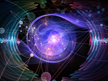 Dalga fonksiyonu serisi. Sanatsal arka plan yaptı renkli sinüs titreşimleri, ışık ve ses ekolayzer, projelerde birlikte kullanılması fraktal öğeleri için müzik spektrum ve kuantum olasılık