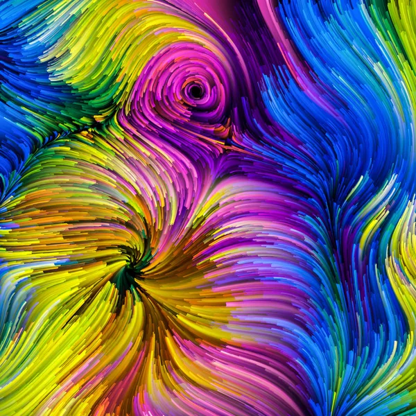 Serie Color Movimiento Composición Patrón Pintura Líquida Para Proyectos Diseño —  Fotos de Stock