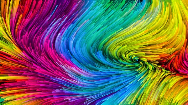 Color Motion Sorozat Folyékony Festékminta Elrendezése Tervezés Kreativitás Képzelet Témakörében — Stock Fotó