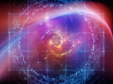 Matematik evren serisi. Basamak ve öğeleri konu alan matematik, bilim, eğitim ve modern teknoloji