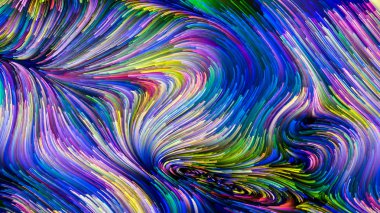 Hareket içinde renk serisi. Arka plan boya akan desen tasarım, yaratıcılık ve hayal gücü ekranlar ve mobil cihazlar için duvar kağıdı olarak kullanmak için bu konuda bileşimi