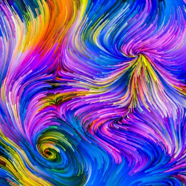 Hareket içinde renk serisi. Zemin tasarımları tasarım, yaratıcılık ve hayal gücü ekranlar ve mobil cihazlar için duvar kağıdı olarak kullanmak için bu konuda tamamlayacak akan boya desen