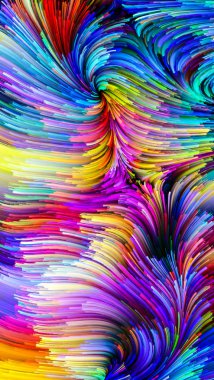 Hareket içinde renk serisi. Zemin akan boya desen oluşmaktadır ve tasarım, yaratıcılık ve hayal gücü ekranlar ve mobil cihazlar için duvar kağıdı olarak kullanmak için projelerde kullanıma uygun