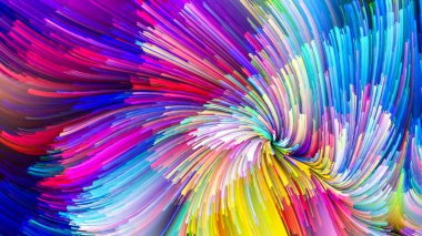 Hareket içinde renk serisi. Tasarım, yaratıcılık ve hayal gücü ekranlar ve mobil cihazlar için duvar kağıdı olarak kullanmak için akan boya desen projeler için soyut kompozisyon ile ilgili