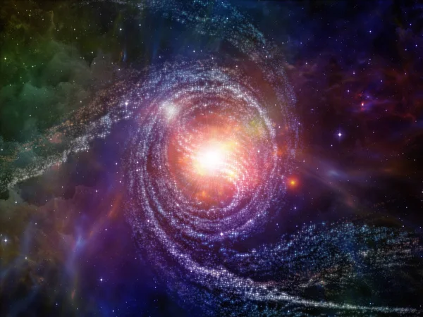 Elementy Serii Cosmos Projekt Składa Się Miejsca Gwiazdy Jako Metafora — Zdjęcie stockowe