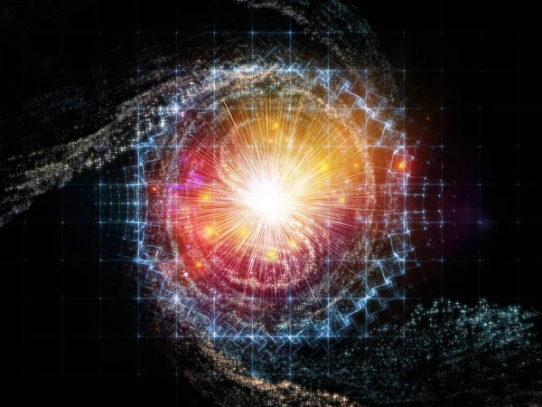 Cosmos Dizi Elemanları Zemin Alanı Yıldız Oluşmaktadır Matematik Bilim Eğitim — Stok fotoğraf