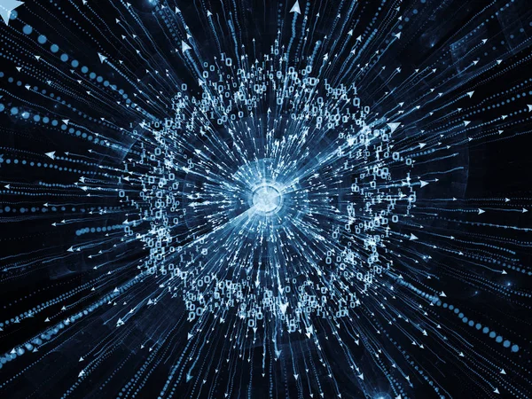 Kuralına göre serisi tasarım. Basamak ve bilim, bilgi teknoloji ve matematik mecazi ilişkisi ile soyut öğeler