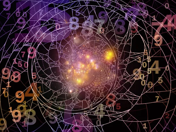 Matematik gerçeklik serisi. Sayılar, ışıklar ve Fraktal desenleri konu, matematik, eğitim ve bilim