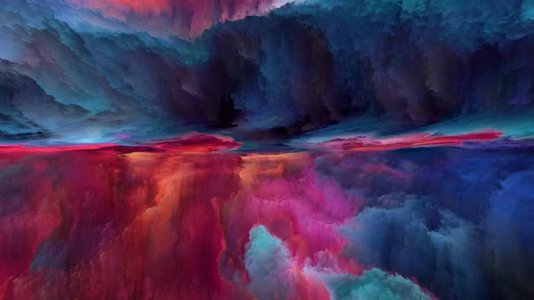 Serie Dream Land Fondo Abstracto Hecho Colores Digitales Para Uso — Foto de Stock