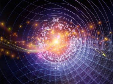 Numara serileri teknoloji. Arka plan tasarımı basamak, Izgaralar ve teknoloji, bilim ve bilgisayar bilgi dünyasına konusu ışıkları