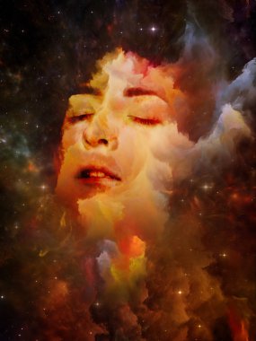 Evren bize hatırlıyorum serisi olacak. Evren, doğa, insan aklının ve hayal gücü bu konu üzerine bir kavramı mecaz olarak kadının yüzü, Bulutsusu ve yıldız yaratıcı düzenleme