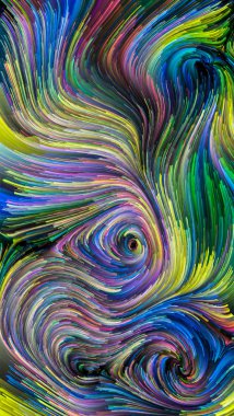 Hareket içinde renk serisi. Tasarım, yaratıcılık ve hayal gücü ekranlar ve mobil cihazlar için duvar kağıdı olarak kullanmak için akan boya desen projeler için soyut kompozisyon ile ilgili