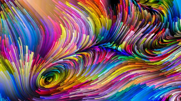 Farbe Bewegung Hintergrundgestaltung Fließender Farbmuster Für Arbeiten Über Design Kreativität — Stockfoto