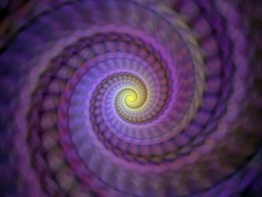 Sarmal geometri serisi. İplik girdap matematik, geometri ve bilim konusunda fraktal unsurların etkileşimi