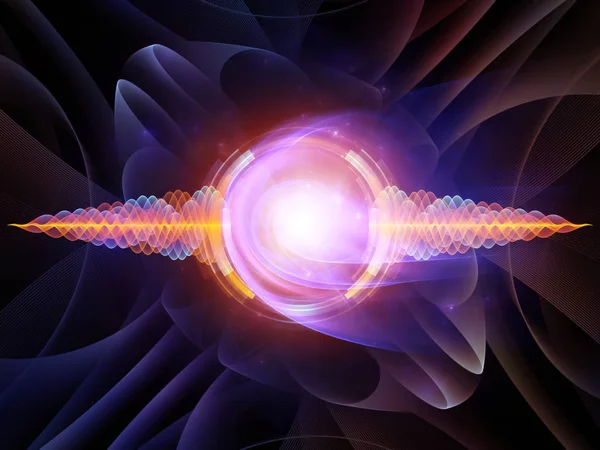 Dalga fonksiyonu serisi. Zemin oluşan renkli sinüs titreşimleri, ışık ve fraktal öğeleri için kullanma içinde ses ekolayzer, projelerde müzik spektrum ve kuantum olasılık