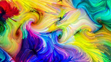 Hareket içinde renk serisi. Sanatsal soyutlama akan boya desen tasarım, yaratıcılık ve hayal gücü ekranlar ve mobil cihazlar için duvar kağıdı olarak kullanmak için bu konuda oluşur