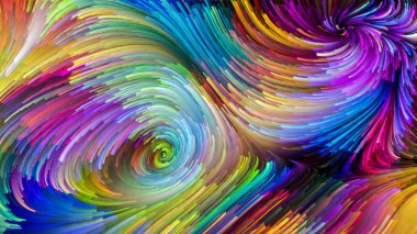 Hareket içinde renk serisi. Sıvı boya desen tasarım, yaratıcılık ve hayal gücü ekranlar ve mobil cihazlar için duvar kağıdı olarak kullanmak için projelerde kullanmak için oluşan zemin