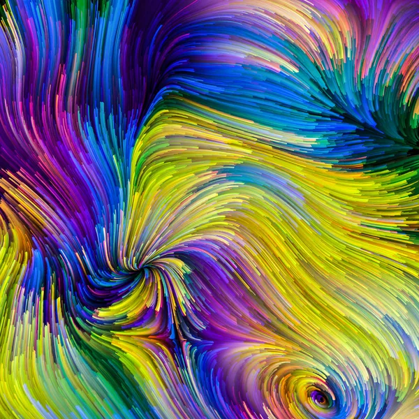 Color Motion Series Backdrop Liquid Paint Pattern Complement Your Design — Stock Photo, Image