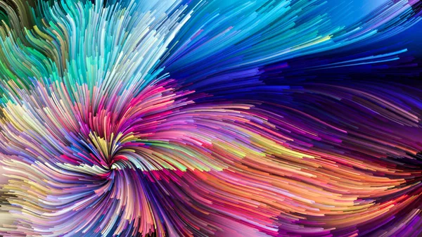 Колір Серії Русі Абстрактний Дизайн Рідкого Візерунка Фарби Тему Дизайну — стокове фото