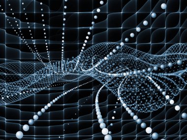 Geometri teknoloji serisi. Arka plan tasarım bilim, bilgi teknoloji ve eğitim konusunda teknolojik fraktal yapıların
