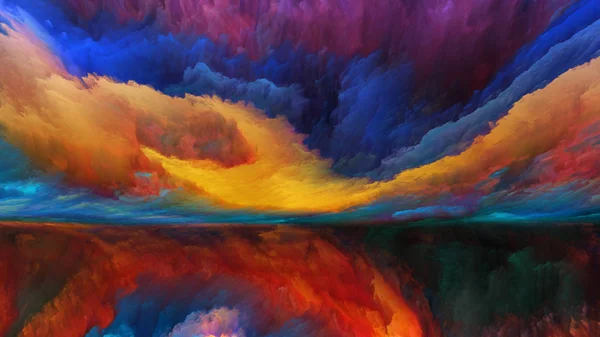 Serie Dream Land Composición Colores Digitales Para Proyectos Sobre Universo —  Fotos de Stock