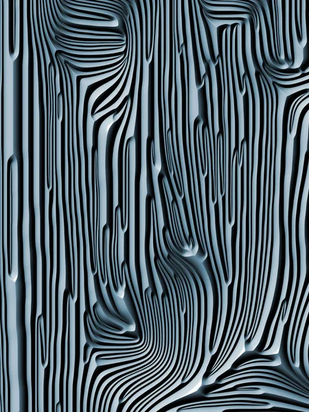 Kurven Der Natur Hintergrund Design Der Wiedergabe Von Blau Geprägtem — Stockfoto
