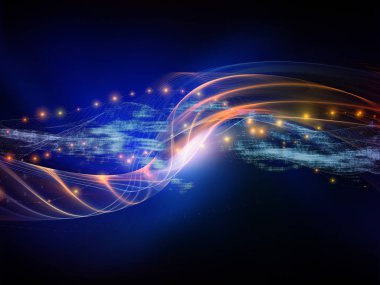 Numara serileri teknoloji. Basamak, Izgaralar ve ışıklar uygun teknoloji, bilim ve bilgisayar bilgi dünyası ile ilgili projelerde soyut kompozisyon