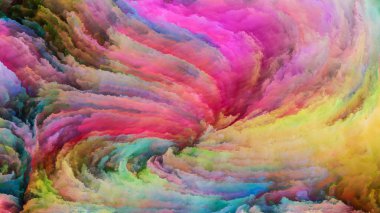 Hareket içinde renk serisi. Akan boya desen tasarım, yaratıcılık ve hayal gücü ekranlar ve mobil cihazlar için duvar kağıdı olarak kullanmak için projelerde için uygun bir zemin olarak kompozisyonu