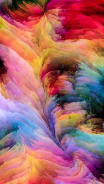 Hareket içinde renk serisi. Zemin akan boya desen oluşmaktadır ve tasarım, yaratıcılık ve hayal gücü ekranlar ve mobil cihazlar için duvar kağıdı olarak kullanmak için projelerde kullanıma uygun