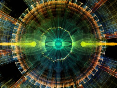 Dalga fonksiyonu serisi. Renkli sinüs titreşimlerin görsel açıdan hoş kompozisyon, ışık ve fraktal elemanları inşaat üstünde ses ekolayzer, için müzik spektrum ve kuantum olasılık