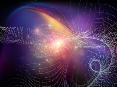 Numara serileri teknoloji. Basamak, Izgaralar ve teknoloji, bilim ve bilgisayar bilgi dünyasına konusu ışıkları arka plan kompozisyonu