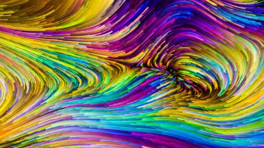 Hareket içinde renk serisi. Soyut tasarım akan boya desen tasarım, yaratıcılık ve hayal gücü ekranlar ve mobil cihazlar için duvar kağıdı olarak kullanmak için bu konuda yapılmış