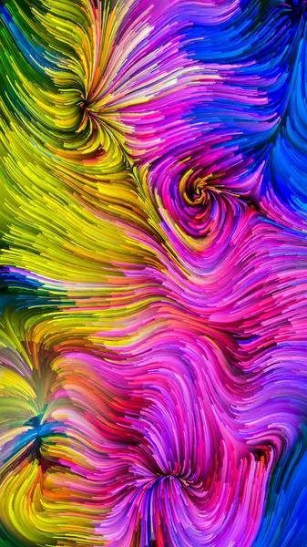 Серия Color Motion Состав Раскраски Теме Дизайна Творчества Воображения Использования — стоковое фото