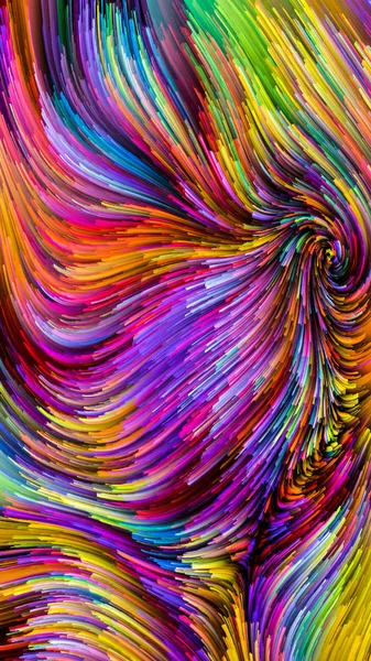 Serie Color Movimiento Diseño Compuesto Por Patrón Pintura Flujo Como —  Fotos de Stock
