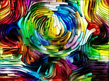 Sıvı renkli serisi. Renkli cam desen yaratıcılık, sanat ve tasarım konusunda düzenlenmesi