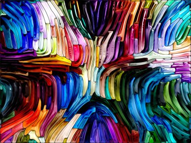 Sıvı renkli serisi. Arka plan tasarım renkli cam desen yaratıcılık, sanat ve tasarım konusunda