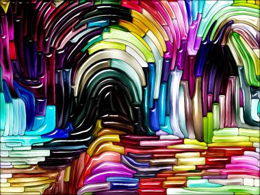 Sıvı renkli serisi. Arka plan tasarım renkli cam desen yaratıcılık, sanat ve tasarım konusunda