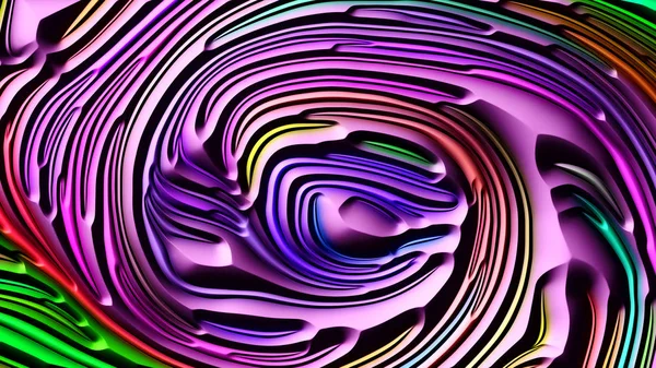 Kurven Der Natur Komposition Von Wiedergabe Von Mehrfarbigen Geprägten Basreliefmustern — Stockfoto
