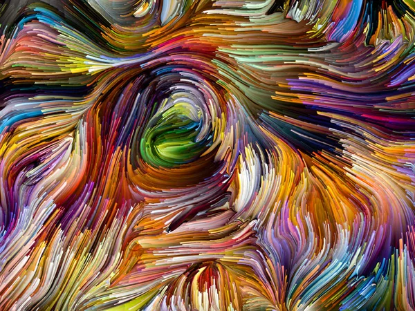 Série Liquid Color Composition Séries Peintures Multicolores Sur Thème Créativité — Photo