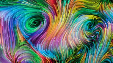 Hareket içinde renk serisi. Sıvı boya desen tasarım, yaratıcılık ve hayal gücü ekranlar ve mobil cihazlar için duvar kağıdı olarak kullanmak için projelerde kullanmak için oluşan zemin
