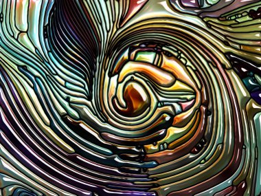 Desen serisi renk. Görsel olarak çekici zemin Leaded cam tasarımını anımsatan Art Nouveau düzenleri doğası, güzellik ve Maneviyat uygun yapılmış