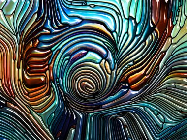 Desen serisi renk. Doğa, güzellik ve Maneviyat konuda tasarımlar tamamlayacak Leaded cam tasarımı Art Nouveau tarzı anımsatan fon